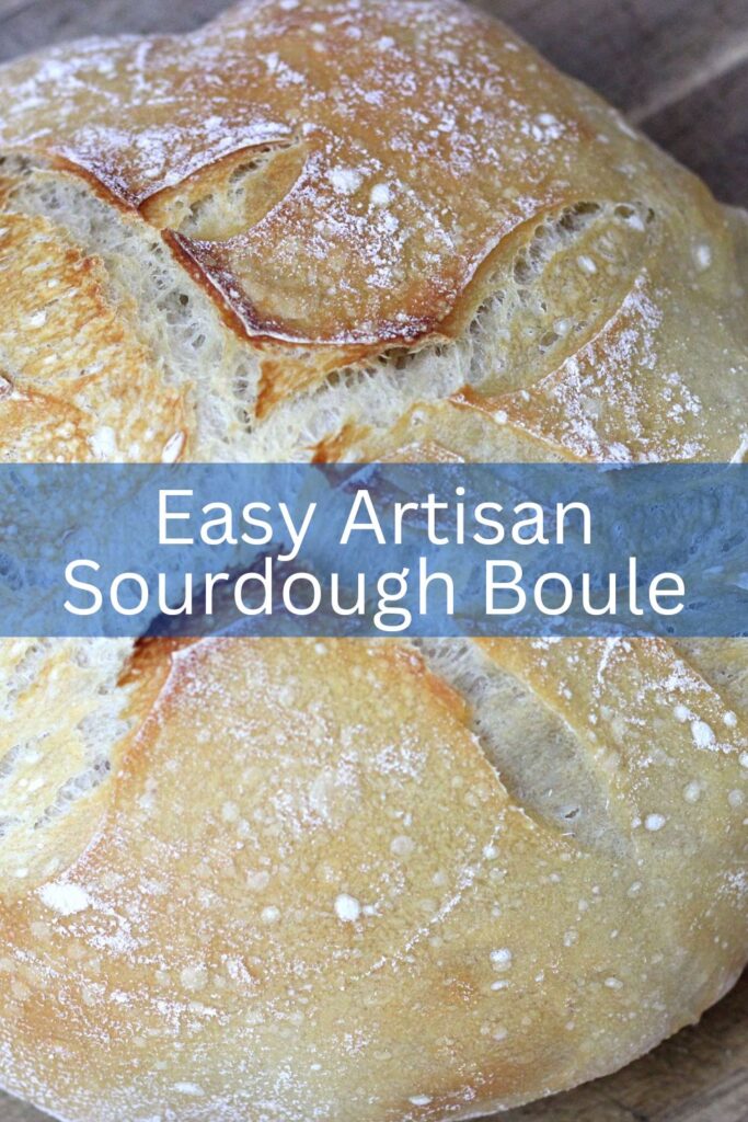 #sourdough #easy bread #artisan boule