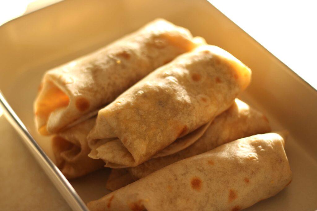 breakfast burritos ready to be served
