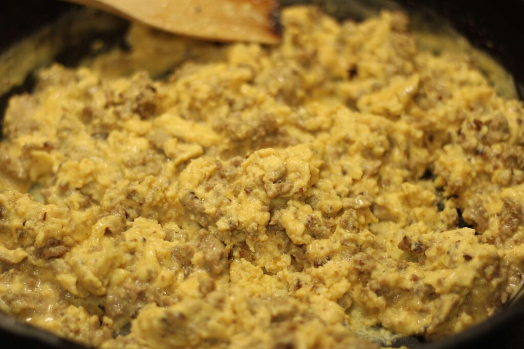 breakfast burrito egg filling
