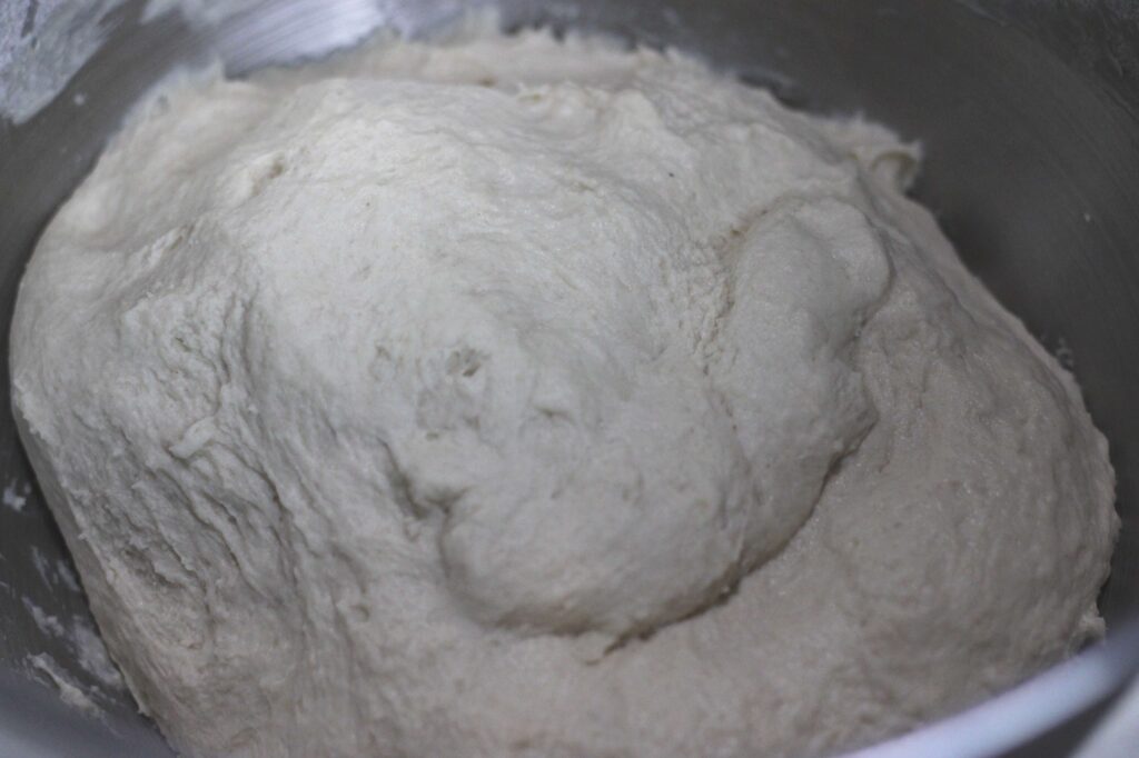 easy sourdough bagel dough