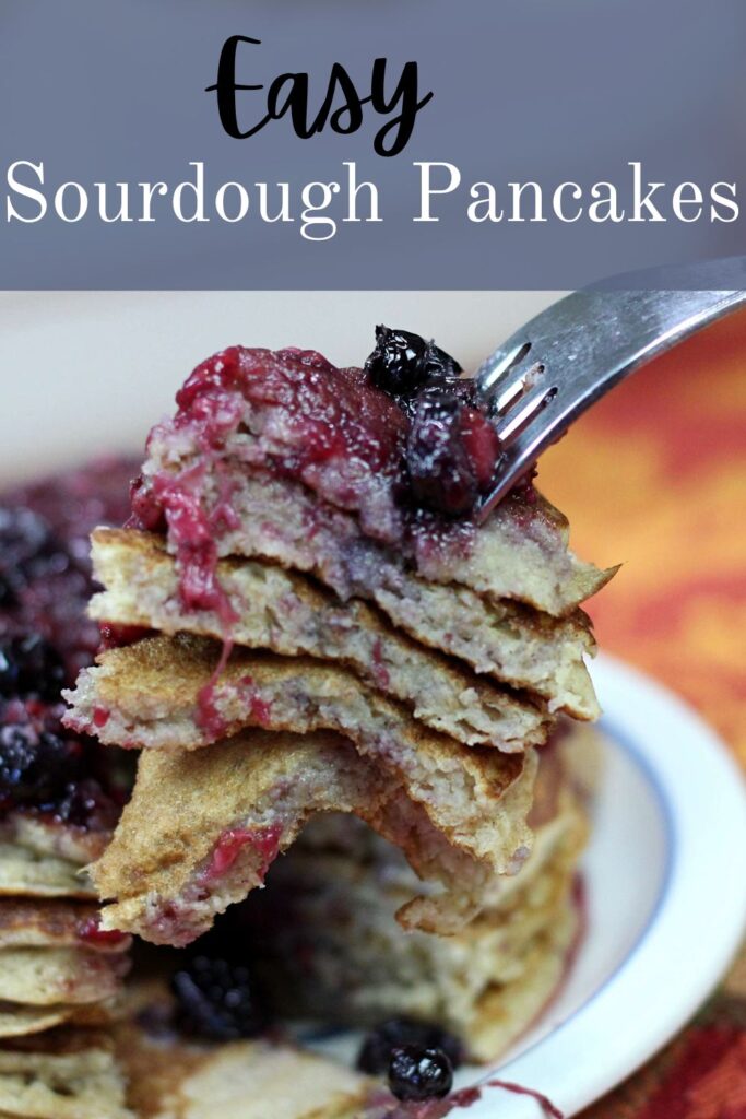 #easy sourdough pancake recipe #sourdough discard # pantry meals 