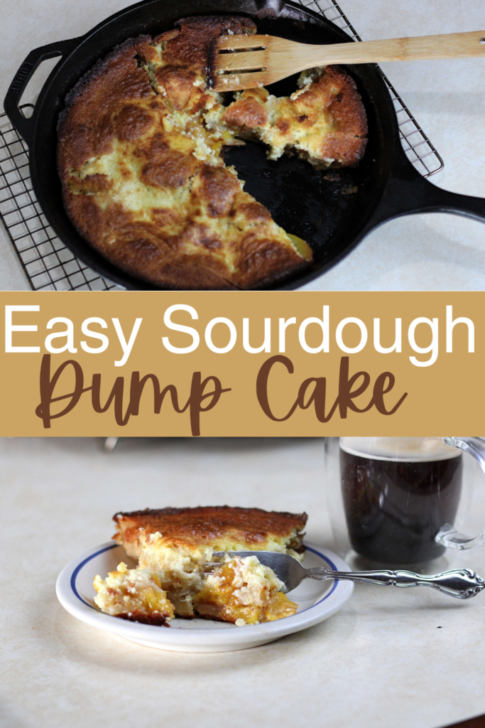 #sourdough #easy dump cake #sourdough recipes 
