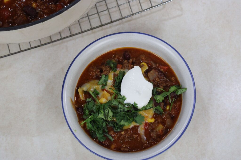 Bone Broth Chili The Keeper at Home