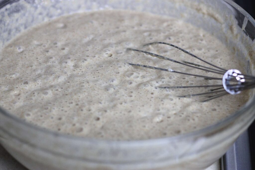 sourdough pancake batter 