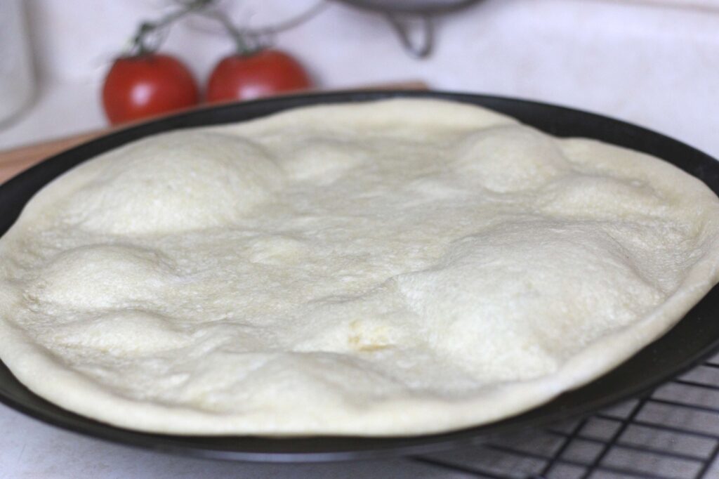 prebaked pizza dough