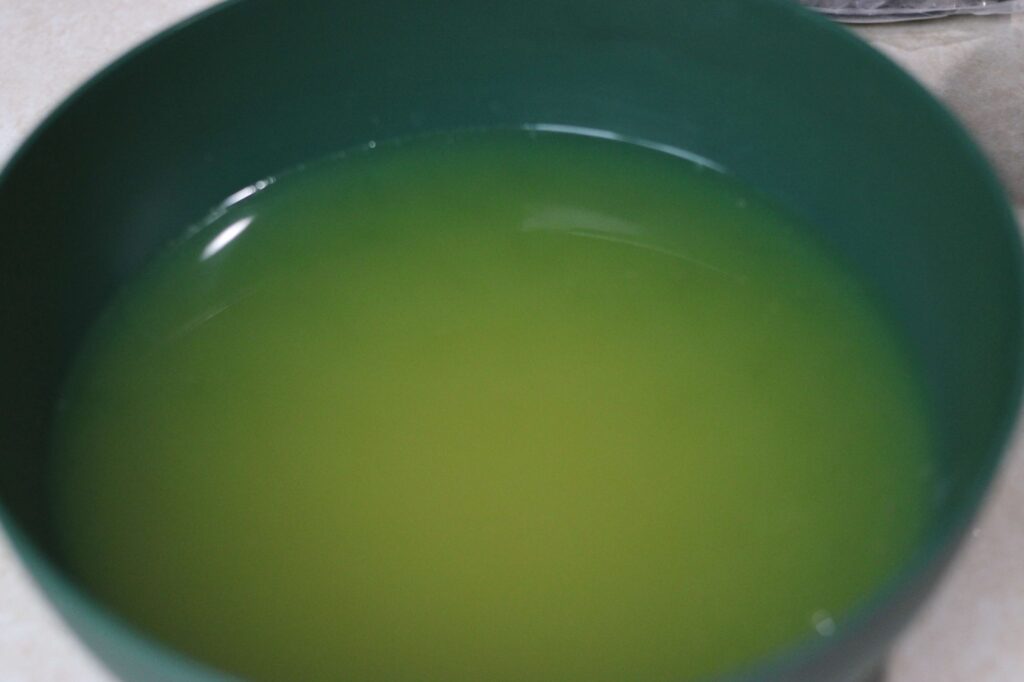 rendered tallow in bowl