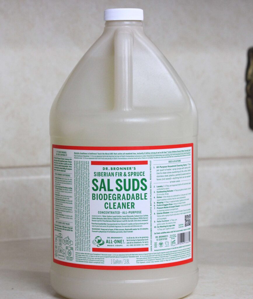 sal suds bottle