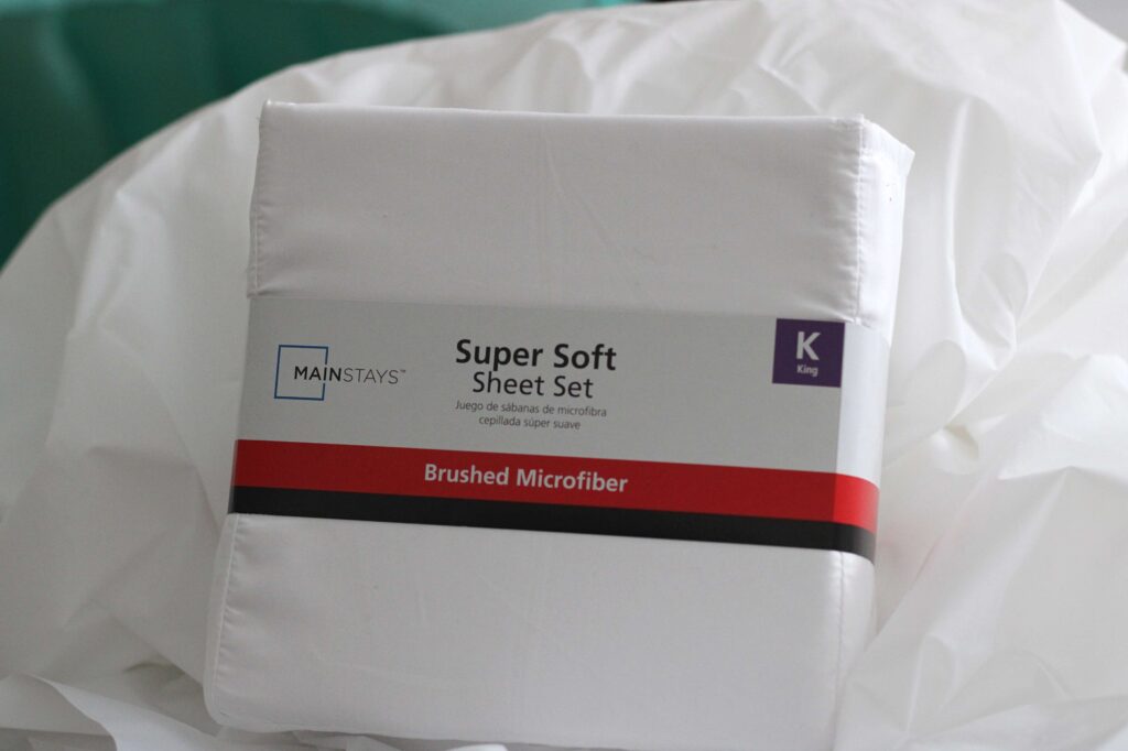 preparing for a homebirth with extra sheets and mattress cover
