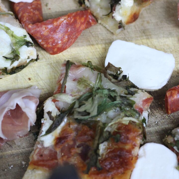 Sourdough Flatbread Pizza
