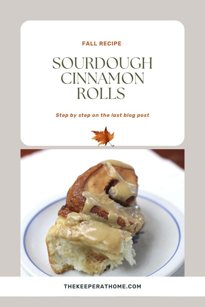#sourdoughcinnamonrolls